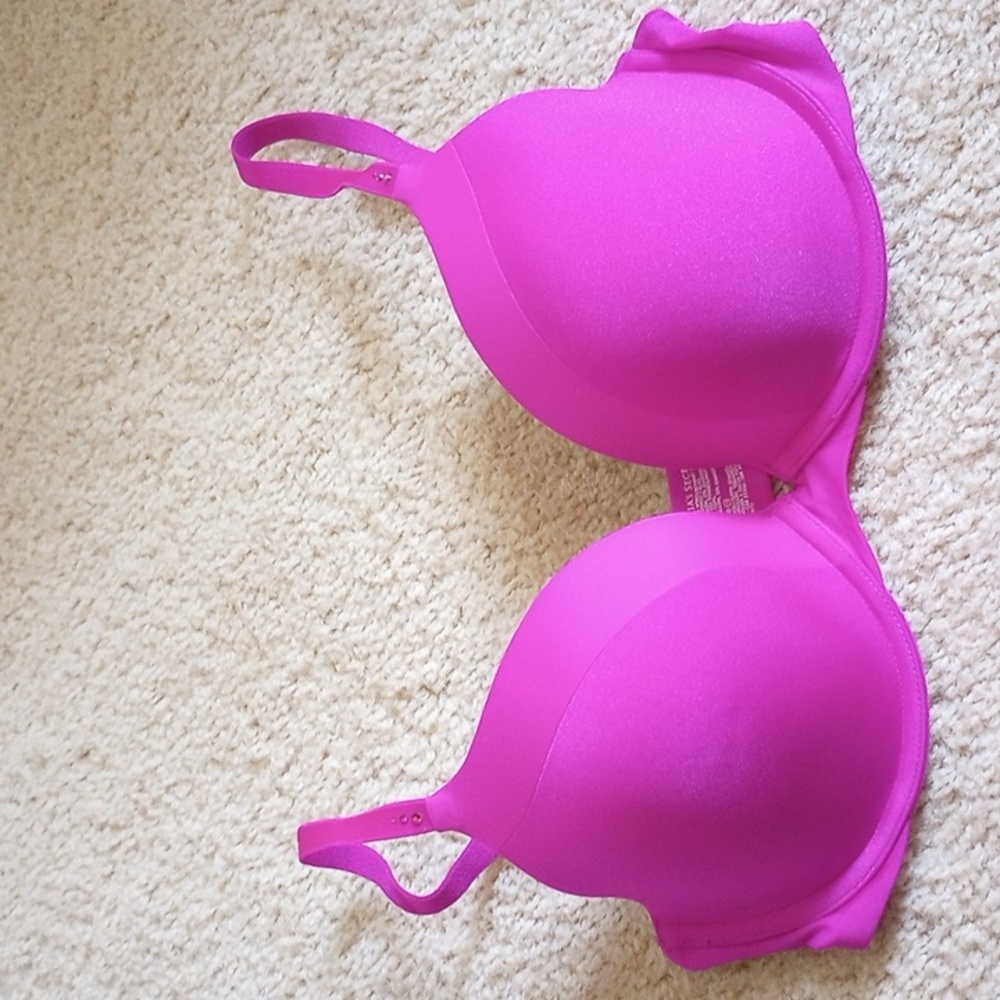 Purple 34 D Biofit Demi uplift Bra